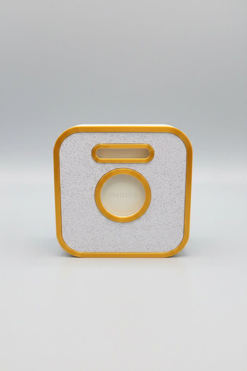 Philips Hue Bridge Gen 2 dual-tone 3D printed case — front view showing two-color design by Blue Sky Objects