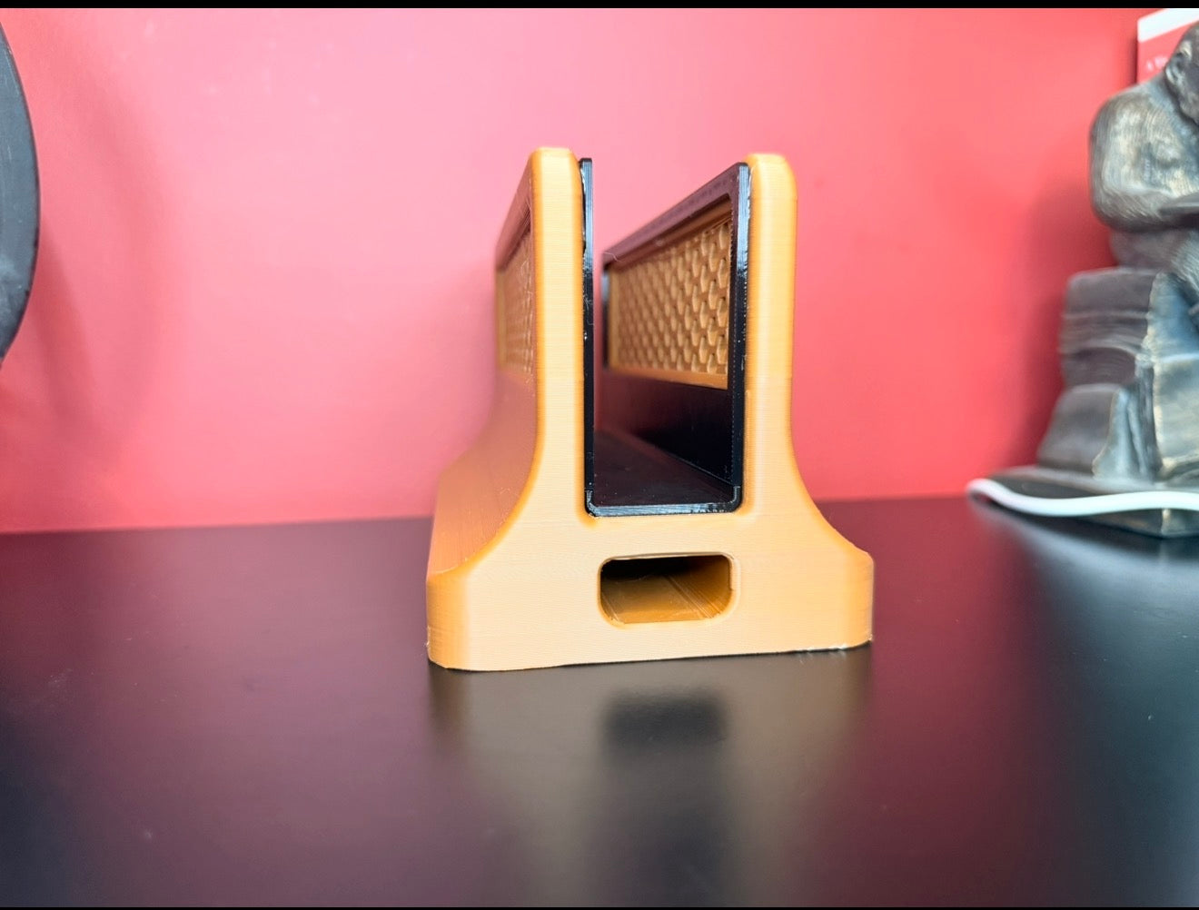 Vertical Laptop Stand | Desk Organizer, Cable Management, USA Made