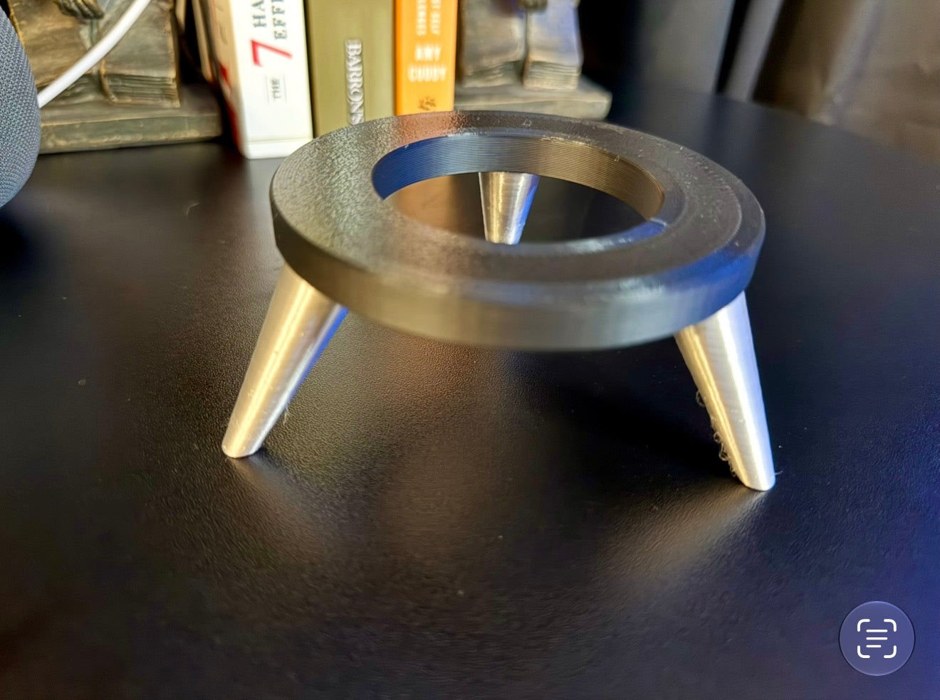 Google Home Speaker Stand | Atomic Age Tripod Pedestal | Retro Smart Home Decor