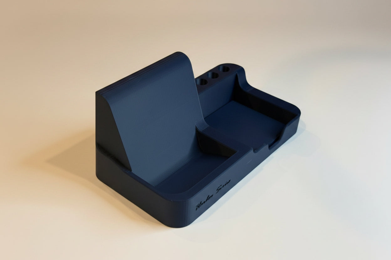 Harbor Dock Desk Organizer | Phone Stand, Pen Holder, Sticky Note Tray