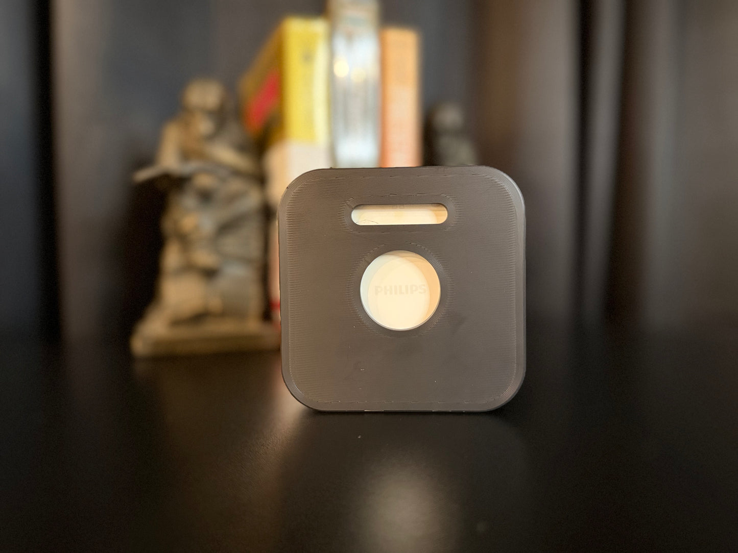 Matte Black Cover for Philips Hue Bridge 2.0 | Smart Home Accessory