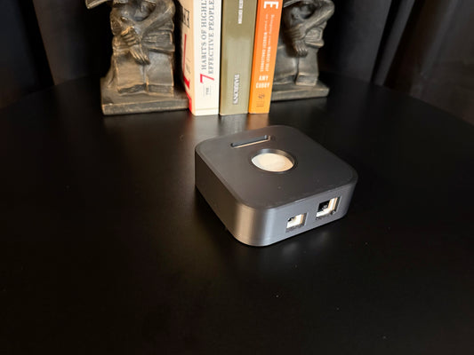 Matte Black Cover for Philips Hue Bridge 2.0 | Smart Home Accessory