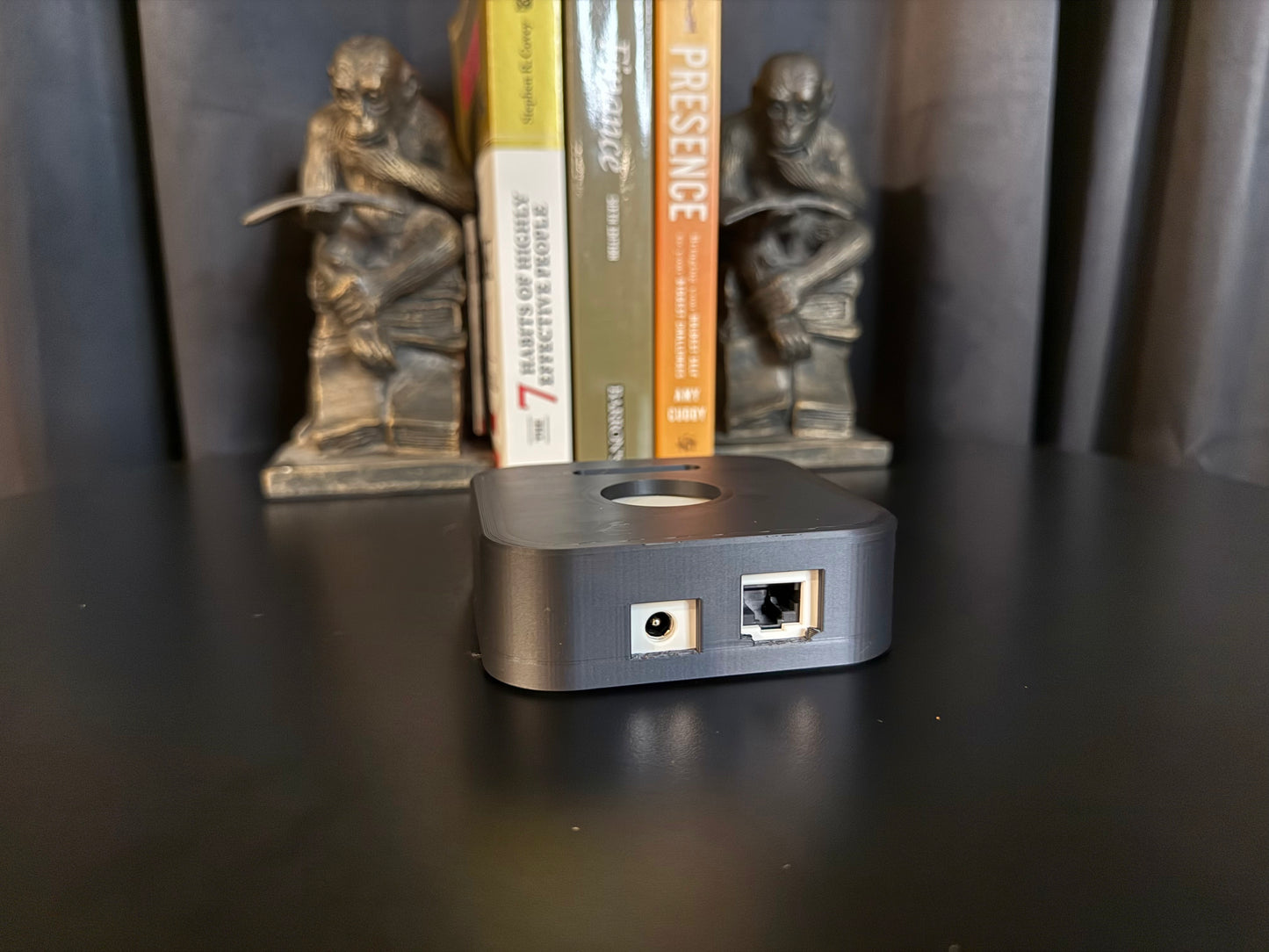 Matte Black Cover for Philips Hue Bridge 2.0 | Smart Home Accessory